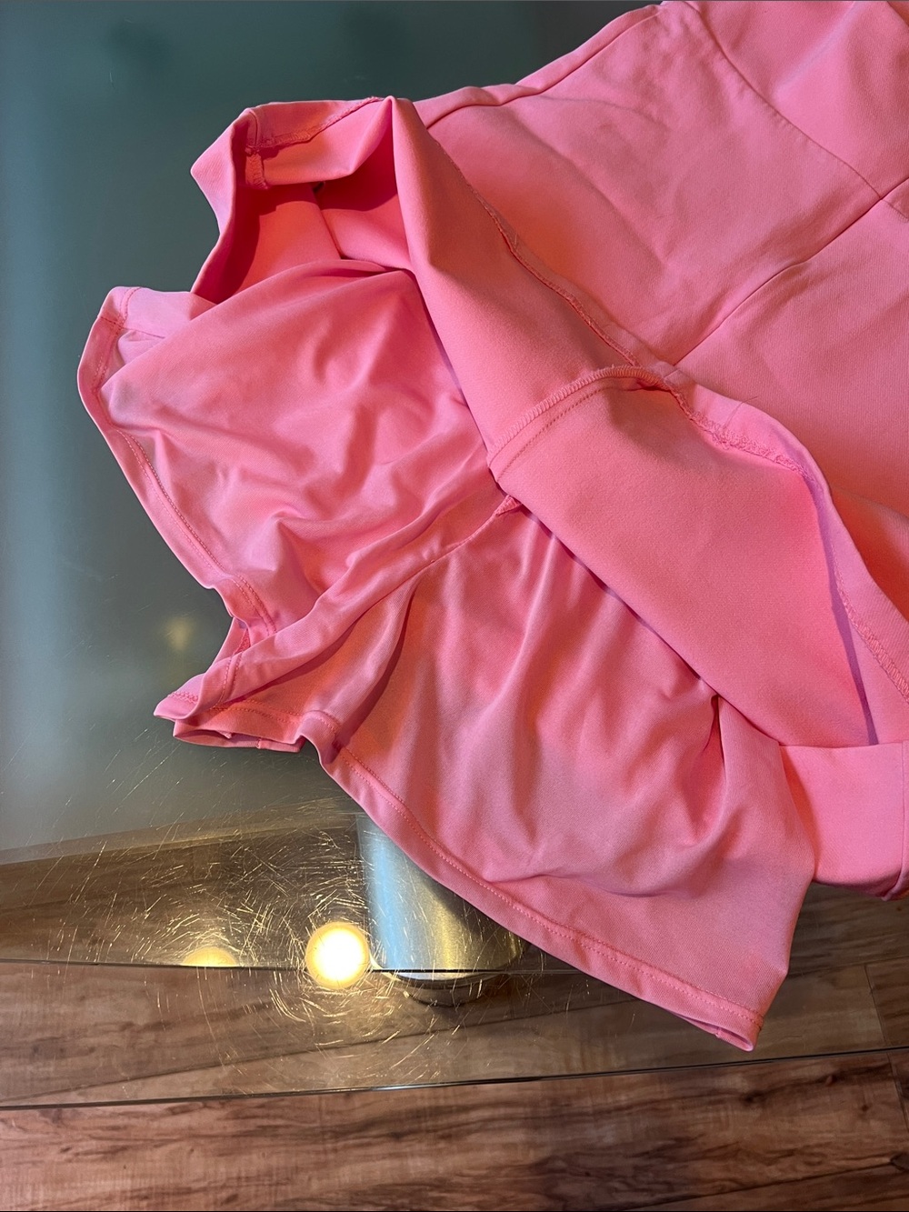 Zara Pink Asymmetrical Dress - Picture 9 of 9